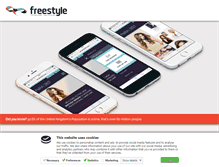 Tablet Screenshot of freestyleinternet.co.uk